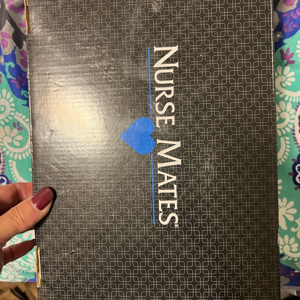 Nurse Mates Slip resistance. Never worn. Color is Dove Black